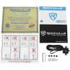 imageRockville DBM12 2000W Peak500W RMS Mono 2Ohm Marine Amplifier Waterproof Covers Bass Remote ClassD Power Designed for Boat Audio Systems