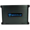 imageRockville DBM12 2000w 2 Ohm MarineBoat Mono Amplifier wCoversBass Remote Bundle with Rockville RMWK4 4 AWG Gauge Waterproof Marine Amplifier Install Wire Kit