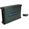 imageRockville DBM12 2000w 2 Ohm MarineBoat Mono Amplifier wCoversBass Remote Bundle with Rockville RMWK4 4 AWG Gauge Waterproof Marine Amplifier Install Wire Kit
