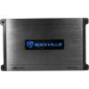 imageRockville DBM25 Marine Amplifier 1500W Peak375W Dyno RMS 2 Channel 2 or 4 Ohm Waterproof Design Adjustable Crossover Remote Bass Control for Boats and Marine Audio