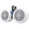 imageRockville DWB80B Dual 8quot 800W Marine Wakeboard Tower Speakers 4 Ohm ABS Enclosure Titanium Tweeter 360 Degree Swivel Mount Black for Boats Jeeps ATVs ampamp UTVsWhite