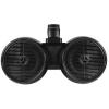 imageRockville DWB80B Dual 8quot 800W Marine Wakeboard Tower Speakers 4 Ohm ABS Enclosure Titanium Tweeter 360 Degree Swivel Mount Black for Boats Jeeps ATVs ampamp UTVsBlack