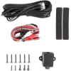imageRockville Ground Pounder 800 Watt Powered Dual 10quot Loaded Car SubwooferAmp Kit