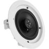 imageRockville HC55 Black 525quot 300 Watt InCeiling Home Theater Speakers 8 Ohm Aimable Tweeter Paintable Grill Easy Install for Home Audio SystemsWhite