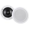 imageRockville HC85 Black 8quot 700 Watt InCeiling Home Theater Speakers 8Ohm Aimable Tweeter Paintable Grills Deep Bass for Home Theater and MultiRoom Audio PairWhite
