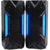 imageRockville HTS56 1000W 51 Channel Home Theater System Bluetooth USB 8quot Subwoofer LED Light Effects Remote Control Optical Input for Movies Music ampamp Karaoke