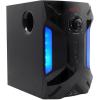 imageRockville HTS56 1000W 51 Channel Home Theater System Bluetooth USB 8quot Subwoofer LED Light Effects Remote Control Optical Input for Movies Music ampamp Karaoke
