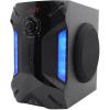 imageRockville HTS56 1000W 51 Channel Home Theater System Bluetooth USB 8quot Subwoofer LED Light Effects Remote Control Optical Input for Movies Music ampamp Karaoke
