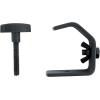 imageRockville LC70 Heavy Duty C Clamp 70 LBS Capacity Adjustable Knob Steel Build Versatile Mounting Compact Design Perfect for Stage Lighting