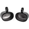 imageRockville MAC69S 2 6x9 Polished Silver Aluminum Wakeboard Tower Speaker Enclosures Waterproof Internally Wired Universal Fit for Marine and UTV AudioBlack
