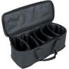 imageRockville MINI RF BAG Carry Case for 5 MINI RF or IR Lights Padded Interior Adjustable Dividers Perfect for Transport ampamp Storage