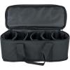 imageRockville MINI RF BAG Carry Case for 5 MINI RF or IR Lights Padded Interior Adjustable Dividers Perfect for Transport ampamp Storage