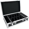 imageRockville MINI RF1 CHARGING CASE for 8 MINI RF1 Lights Durable Rolling Hard Case BuiltIn Power Strip Stackable Perfect for Transport ampamp Charging