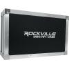 imageRockville MINI RF1 CHARGING CASE for 8 MINI RF1 Lights Durable Rolling Hard Case BuiltIn Power Strip Stackable Perfect for Transport ampamp Charging