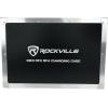 imageRockville MINI RF3 RF4 Charging Case Holds 8 MINI RF3 RF4 IR4 Lights BuiltIn Power Strip Stackable Padded Hard Case for Transport ampamp Charging