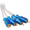 imageRockville MRCA25 25 Marine RCA Interconnect Cable Twisted Pair Waterproof Plugs Tinned Copper UltraFlexible PVC Perfect for Boat Audio Systems