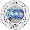 imageRockville MS10LW 2400W Peak  600W RMS 10quot Marine Subwoofer White LED Lighting 2quot 4Layer Dual Voice Coil 90dB Sensitivity Waterproof ampamp UVTreated for BoatsWhite