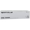 imageRockville ONETower 200W Peak  60W RMS AllinOne Tower Bluetooth Speaker System HDMI ARC Optical RCA USB Playback for Home Theater and Music StreamingBeige