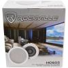 imageRockville Pair HC655 65quot 500 Watt 2Way inCeiling Home Theater Speakers 8 Ohm Aimable Swivel Tweeter Paintable Grills Clear Audio for Home Theater and MultiRoom AudioWhite