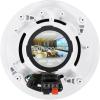 imageRockville Pair HC655 65quot 500 Watt 2Way inCeiling Home Theater Speakers 8 Ohm Aimable Swivel Tweeter Paintable Grills Clear Audio for Home Theater and MultiRoom AudioWhite