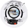 imageRockville Pair HC65LED 65quot 500 Watt inCeiling Home Theater Speakers 8 Ohm LED Effects Kevlar Cone Paintable Grill for Home Audio and EntertainmentRed
