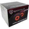 imageRockville Pair HC85LED 8quot 700 Watt inCeiling Home Theater Speakers wRed LED