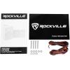 imageRockville Pair HP65S8 65quot 500W White OutdoorIndoor Speakers 8 Ohm Waterproof Swivel Bracket Paintable Grill for Patio and Home Theater4 ohm white