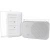imageRockville Pair HP65S8 65quot 500W White OutdoorIndoor Speakers 8 Ohm Waterproof Swivel Bracket Paintable Grill for Patio and Home Theater4 ohm white