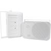 imageRockville Pair HP65S8 65quot 500W White OutdoorIndoor Speakers 8 Ohm Waterproof Swivel Bracket Paintable Grill for Patio and Home Theater8 Ohm White
