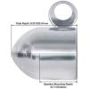 imageRockville Pair MAC65W 65quot White Aluminum Wakeboard Tower Speaker Pods Waterproof HighEfficiency Airspace Universal Fit for Marine and Boat AudioSilver