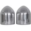 imageRockville Pair MAC65W 65quot White Aluminum Wakeboard Tower Speaker Pods Waterproof HighEfficiency Airspace Universal Fit for Marine and Boat AudioSilver