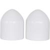imageRockville Pair MAC65W 65quot White Aluminum Wakeboard Tower Speaker Pods Waterproof HighEfficiency Airspace Universal Fit for Marine and Boat AudioWhite