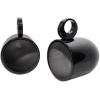 imageRockville Pair MAC80W 8quot White Aluminum Wakeboard Tower Speaker Pods Waterproof Marinized Universal Fit for Marine and PowersportsBlack
