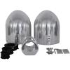 imageRockville Pair MAC80W 8quot White Aluminum Wakeboard Tower Speaker Pods Waterproof Marinized Universal Fit for Marine and PowersportsSilver