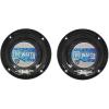 imageRockville Pair MS40B 200 Watt Marine Boat Speakers 4 Inch 4 Ohm Waterproof Compact Design HighFidelity Sound UVResistant for Boats and Outdoor UseBlack