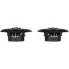imageRockville Pair MS40B 200 Watt Marine Boat Speakers 4 Inch 4 Ohm Waterproof Compact Design HighFidelity Sound UVResistant for Boats and Outdoor UseBlack