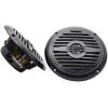 imageRockville Pair MS525B 525quot 400W Marine Boat Speakers 4 Ohm Waterproof IP56 Black Durable ABS Grill 87dB Sensitivity for Marine and Outdoor UseBlack