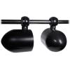 imageRockville Pair MacSwivelB 360 Degree Swivel Clamp Mounts AircraftGrade Aluminum ToolFree Adjustment MarineGrade for MAC525 MAC65 MAC69 MAC80 MAC90 Tower PodsBlack