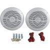 imageRockville Pair RMC65B 600W 65quot Marine Boat Speakers 4Ohm Waterproof 2Way Audio Durable Build for Boats and Outdoor AdventuresSilver
