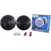 imageRockville Pair RMC80W 8quot 800W Marine Boat Speakers 4 Ohm Waterproof UVResistant Clear Sound Durable Build for Boating and Outdoor AudioBlack
