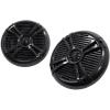 imageRockville Pair RMSTS80B 1000W 8quot Marine Boat Speakers 4Ohm Waterproof PEI Dome Tweeter Durable ABS Basket for Marine and Outdoor AudioBlack