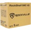 imageRockville Pair RockShelf 58C V2 360W 525quot Bookshelf Speakers 8 Ohm Kevlar Woofers Silk Dome Tweeters MDF Wood Grain Cabinet for Home Theater and MusicClassic