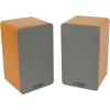 imageRockville Pair RockShelf 58C V2 360W 525quot Bookshelf Speakers 8 Ohm Kevlar Woofers Silk Dome Tweeters MDF Wood Grain Cabinet for Home Theater and MusicClassic