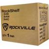 imageRockville Pair RockShelf 64W V2 400w White 65quot Bookshelf Speakers 4 Ohm Kevlar Woofer Silk Dome Tweeter WallMountable for Home Theater and Stereo AudioClassic