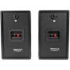 imageRockville Pair RockShelf 68B V2 400W Black 65quot Home Bookshelf Speakers 8 Ohm Kevlar Woofers Silk Dome Tweeters WallMountable for Home Theater and Stereo SystemsBlack
