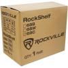 imageRockville Pair RockShelf 68B V2 400W Black 65quot Home Bookshelf Speakers 8 Ohm Kevlar Woofers Silk Dome Tweeters WallMountable for Home Theater and Stereo SystemsClassic