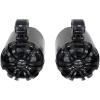 imageRockville Pair WB65 Black 65quot 600W Metal Marine Wakeboard Tower Speakers 4 Ohm Waterproof 360Degree Swivel Durable Build for Boats ATVs UTVsBlack