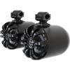 imageRockville Pair WB65 Black 65quot 600W Metal Marine Wakeboard Tower Speakers 4 Ohm Waterproof 360Degree Swivel Durable Build for Boats ATVs UTVsBlack