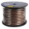 imageRockville R0G100 Red 0 Gauge AWG 100 Ft Car Amp PowerGround Wire Cable Flexible PVC Jacket Cool Cable Technology NoiseReducing Winding for Car Audio AmplifiersBlack