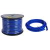imageRockville R0G100 Red 0 Gauge AWG 100 Ft Car Amp PowerGround Wire Cable Flexible PVC Jacket Cool Cable Technology NoiseReducing Winding for Car Audio AmplifiersBlue